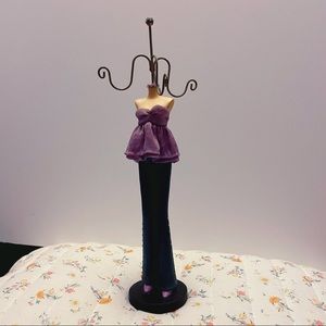 Cute mannequin jewelry holder